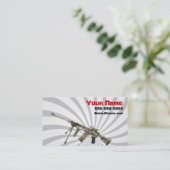 銃砲店の名刺 名刺 (スタンド正面)