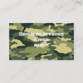 銃砲店の名刺 名刺 (裏面)