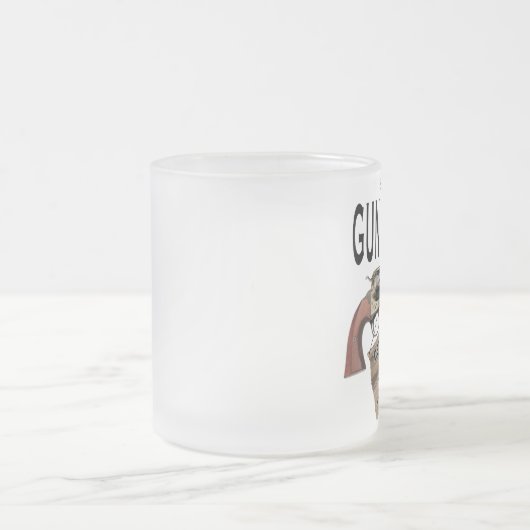 銃砲規制のマグ フロストグラスマグカップ (中央)