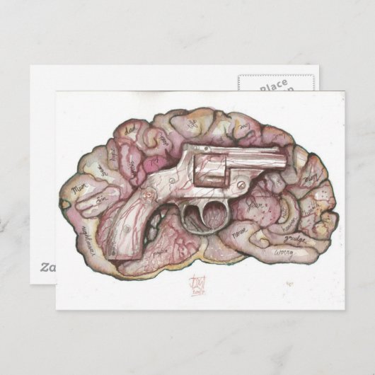 銃脳 ポストカード (正面/裏面)