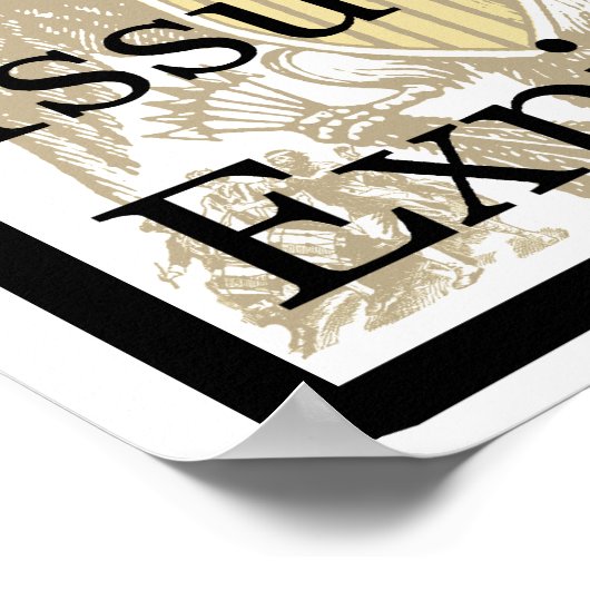 銃許可状！ ポスター (角)