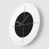 銃距離標的 ラージ壁時計 (傾斜)