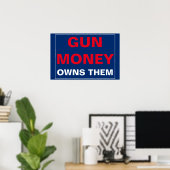 銃金に支配される ポスター (ホームオフィス)