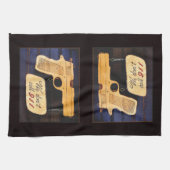 銃 キッチンタオル (横)