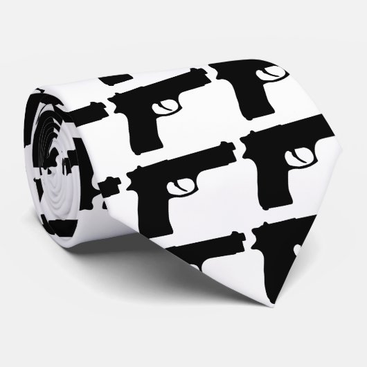 銃 ネクタイ (ロール)