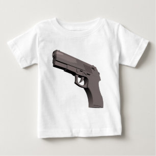 銃 ベビーTシャツ