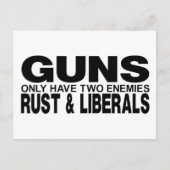 銃 ポストカード (正面)