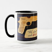 銃 マグカップ (左)