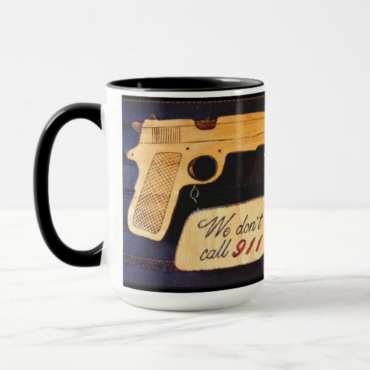 銃 マグカップ (左)