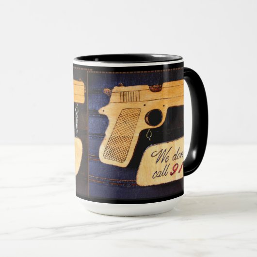 銃 マグカップ (正面右)