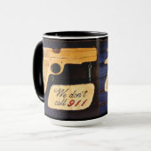 銃 マグカップ (正面左)