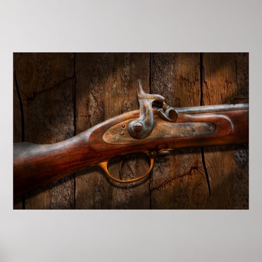 銃 – マスケット銃 – ロンドンアーモリー ポスター (正面)