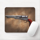 銃-モデル1860年の軍隊リボルバー マウスパッド (マウス)