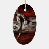 銃-ライフルの仕事 セラミックオーナメント (右)