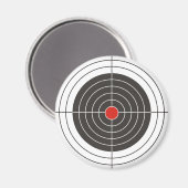 銃、ライフル又は銃の発射装置の標的射撃、 発砲 マグネット (正面/裏面)