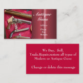 銃 名刺 (正面/裏面)