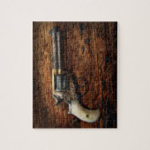 銃 – 警察 – 真の砂 ジグソーパズル (縦)