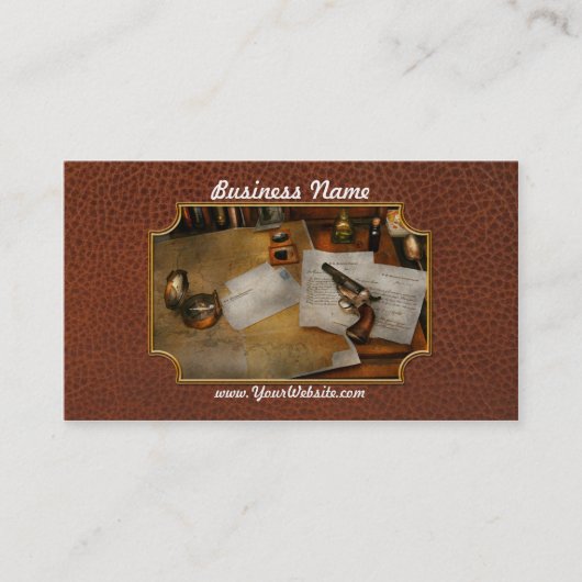 銃-軍の生命の冒険 名刺 (正面)