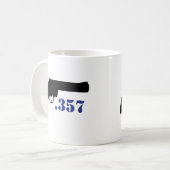 **銃.357 ** コーヒーマグカップ (正面左)