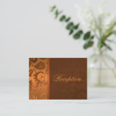 銅および茶色のダマスクIIエンクロージャカード エンクロージャーカード (スタンド正面)