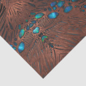 銅とアワビの分離組織工芸品 薄葉紙 (詳細)