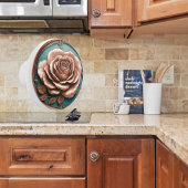 銅とターコイバラ セラミックノブ