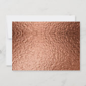 銅と大理石結婚のエレガはっきりしたンス セーブザデート (裏面)