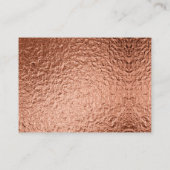 銅と大理石結婚のエレガはっきりしたンス 名刺 (裏面)