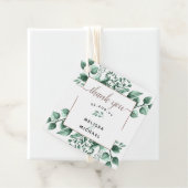 銅と水の色の緑🌿結婚式の引き出物 フェイバータグ (インサイチュ)