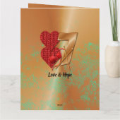 銅と羊毛の7年記念カード夫 カード (裏面)