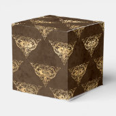 銅と金ゴールドドラゴン フェイバーボックス (裏面サイド)