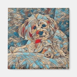 銅のかわいいモーキーマグネット マグネット