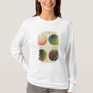 銅のための色の地球 Tシャツ