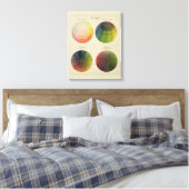 銅のカラーグローブ キャンバスプリント (インサイチュ (寝室))