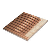 銅のコイル タイル (側面)