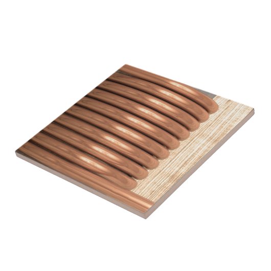 銅のコイル タイル (側面)