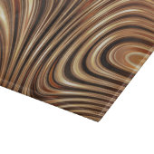 銅のコーヒー渦巻 カッティングボード (角)