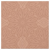 銅のスターバスト ファブリック (クローズアップ)