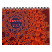 銅のリース、フラクタル2007年 カレンダー (カバー)