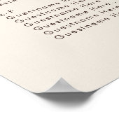 銅の世界地図 旅行 テーマ 座席表 ポスター (角)