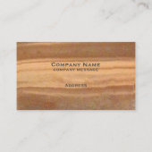 銅の名刺 名刺 (裏面)