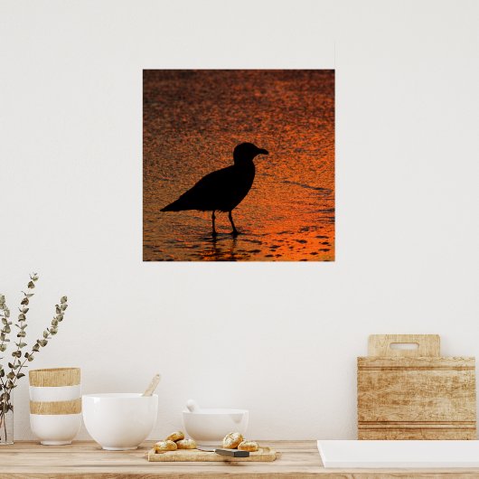 銅の夕日 ポスター (キッチン)