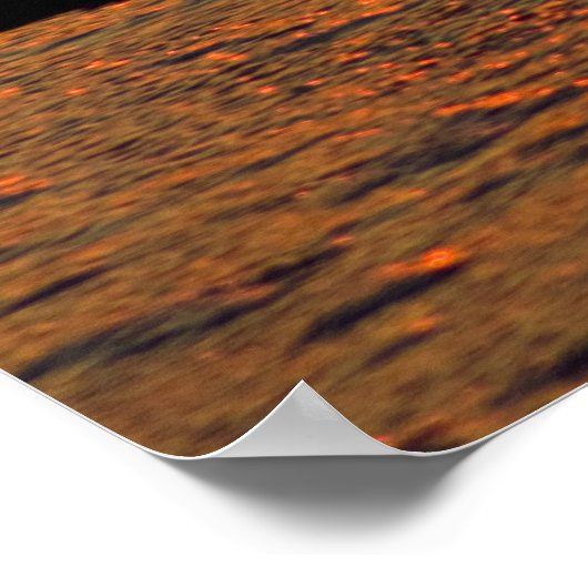 銅の夕日 ポスター (角)