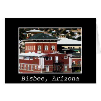銅の女王のホテルのBisbee AZの写真カード