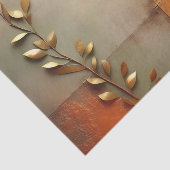 銅の擦り切れたテクスチャード金属 薄葉紙 (詳細)