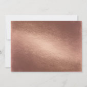 銅の水の色の世界地図結婚の数 案内状 (裏面)