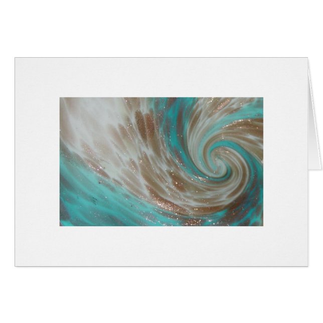 銅の渦巻のMuranoの詳細の勉強 (正面横)