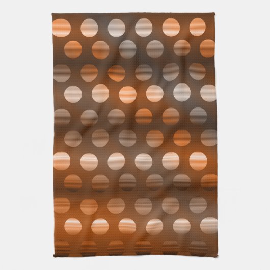 銅の点 キッチンタオル (縦)