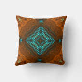 銅の空のドームの枕 クッション (裏面)