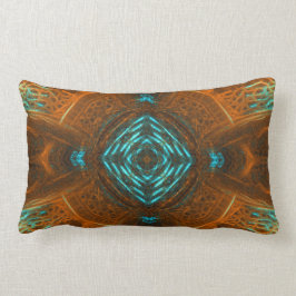 銅の空は枕をアーチ形にします ランバークッション